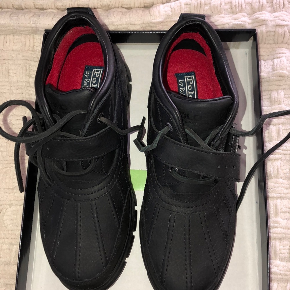 Black Ralph Lauren shoes